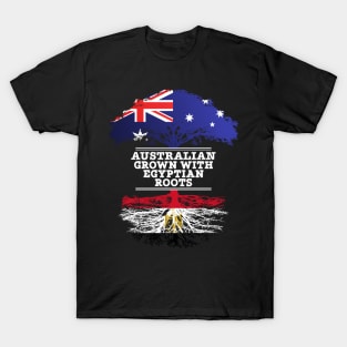 Australian Grown With Egyptian Roots - Gift for Egyptian With Roots From Egypt T-Shirt